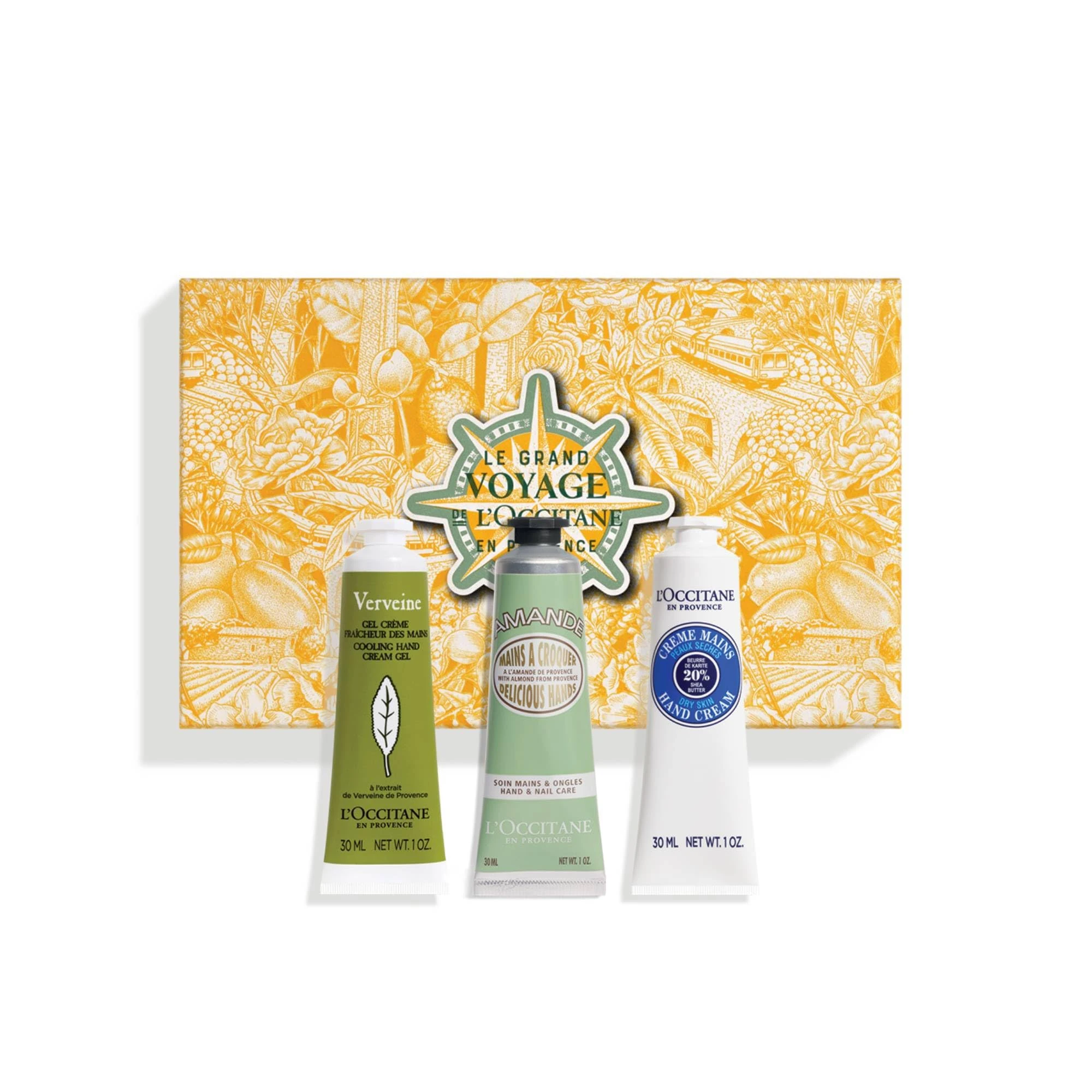 L'OCCITANE Must-Have Hand Cream Trio | Enriched with Shea Butter | Vegan & 96% Readily Biodegradable | Premium & Clean Beauty Handcare Gift Set for All Skin Types