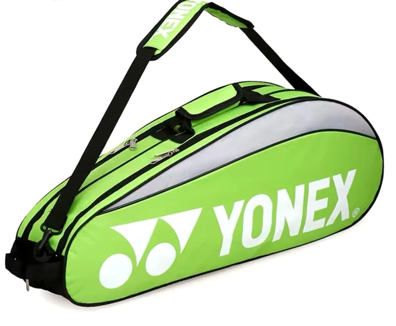YONEX Badminton Bag - Racket Bag for Badminton & Squash Racquets. Holds up to 6 Racquets + Side Pockets + Shoe Compartment.