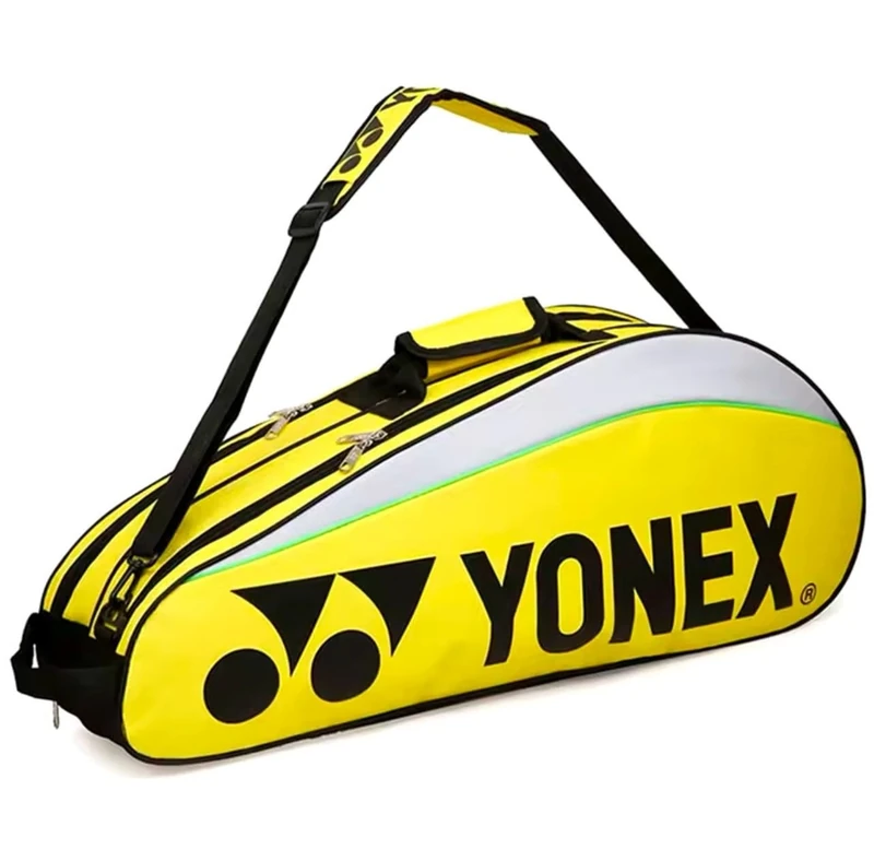 YONEX Badminton Bag - Racket Bag for Badminton & Squash Racquets. Holds up to 6 Racquets + Side Pockets + Shoe Compartment.