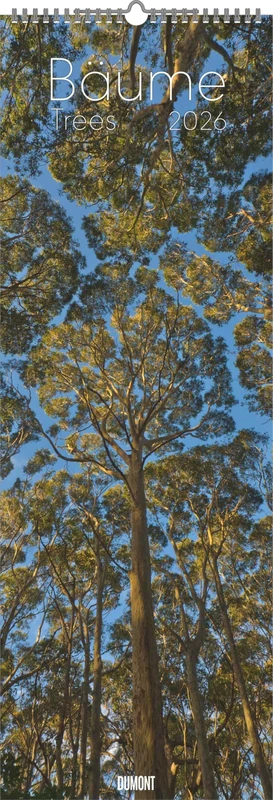 DUMONT - Trees 2026 - Wall Calendar King Size 34 x 98 cm with 12 Photographs of Trees Worldwide, Natural Calendar for Nature Lovers & Tree Friends: Trees