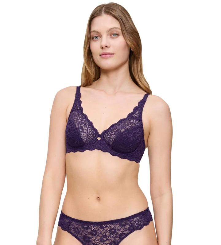 Triumph - Amourette W - Underwired Bra, Royal Purple, 38D