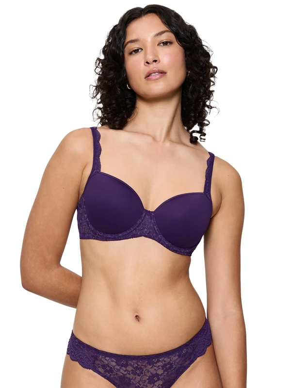 Triumph Women's Amourette Wp Bra, Royal Purple, 36B