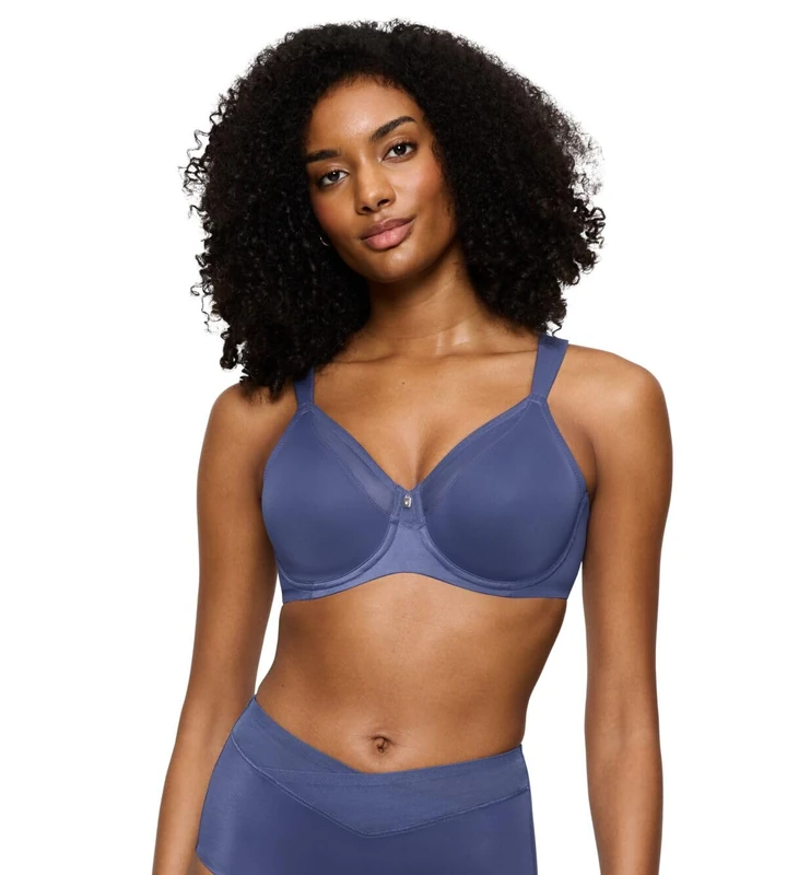 Triumph Women's True Shape Sensation T W01 Bra, Vintage Denim, 32C