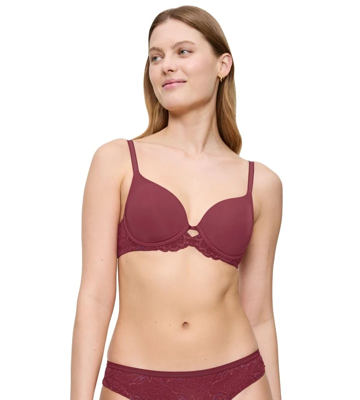 Triumph Women's Amourette Charm T Whp01 Bra, Sweet Marsala, 32B