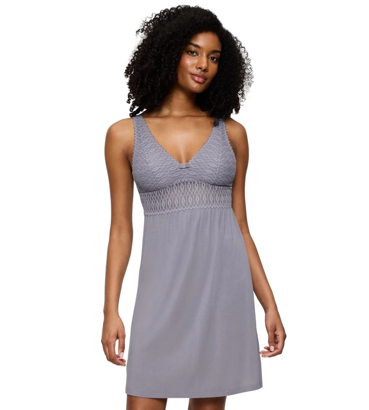 Triumph Women's Aura Spotlight NDK 03 X Nightgown, Grey Shadow, 16