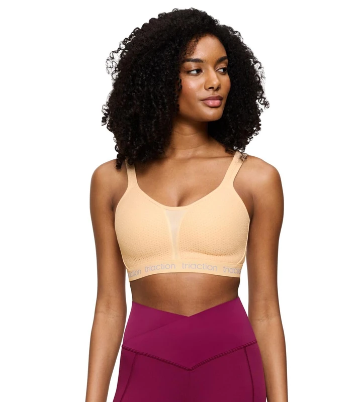 Triumph Women's Triaction Energy Lite P Ex Bra, Passion Orange, 38DD