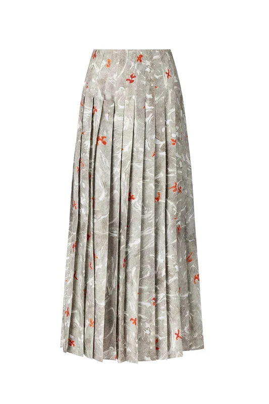 Altuzarra, Monti Skirt, 34, Smoked Glass Marbled