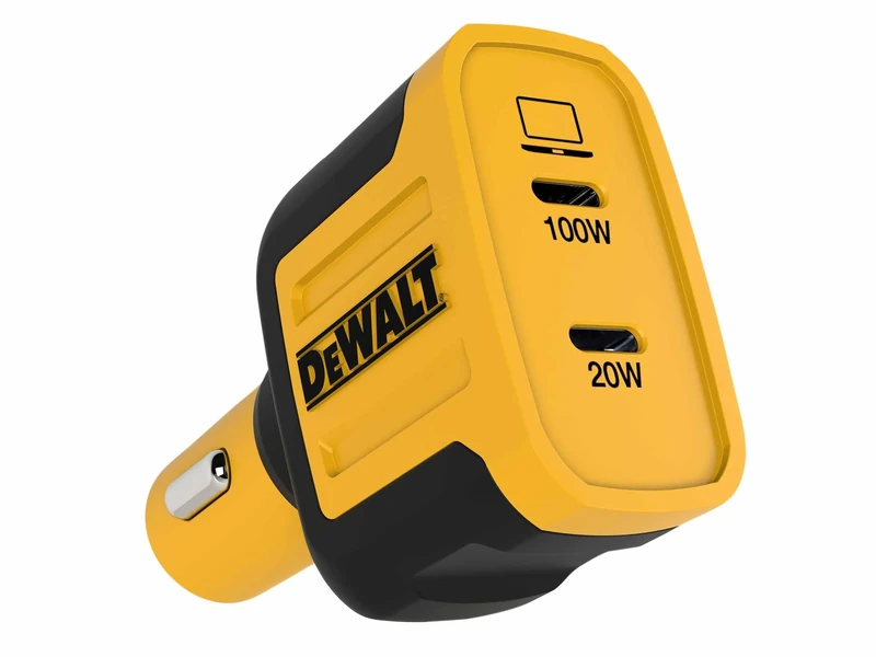 DEWALT 120W 2-PORT PPS PD CAR CHARGER