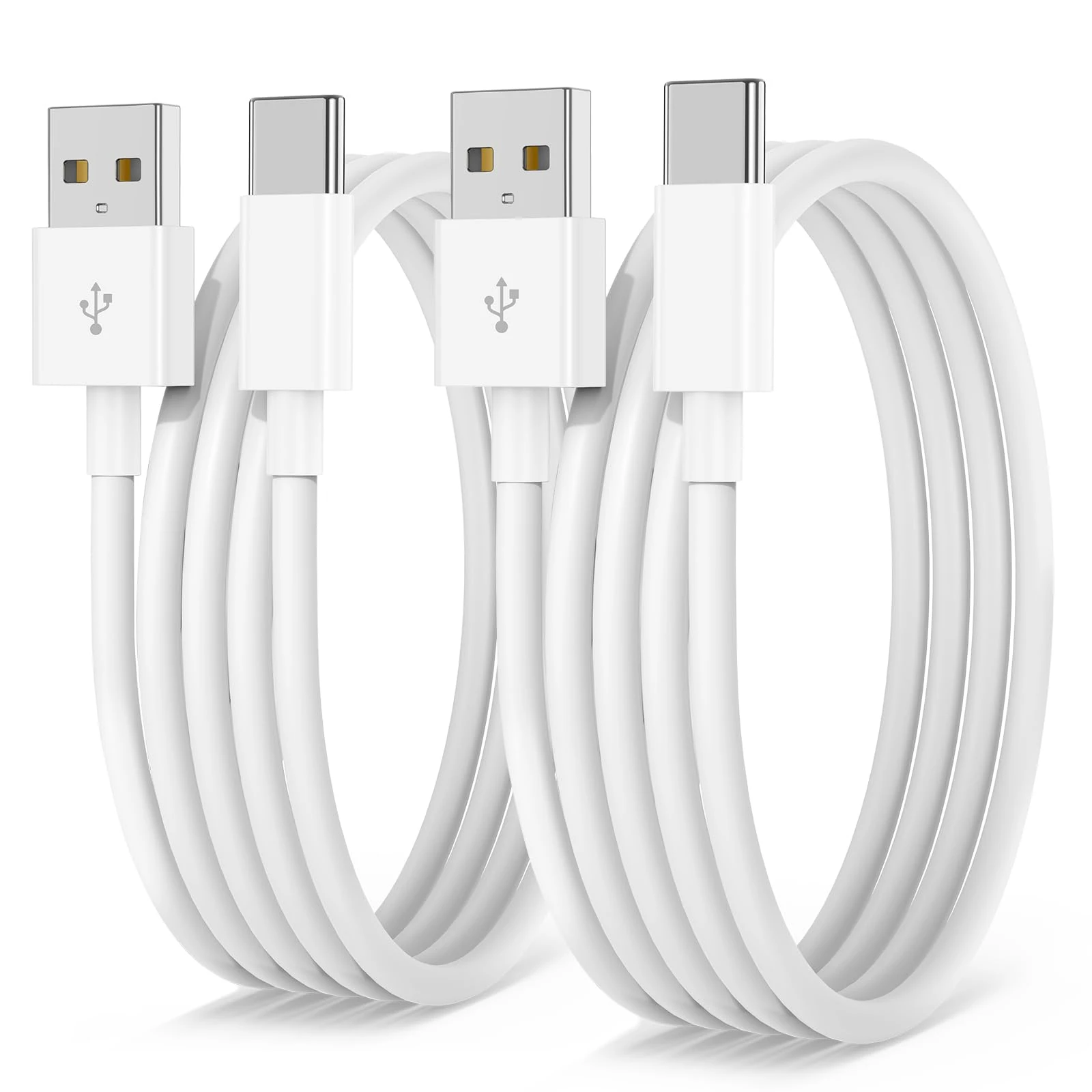 USB C Charger Cable, 2 Pack 1m USB A to USB C Cable Carplay for iPhone 17/17Pro/17Pro Max/17 Air/16/iPhone16 Pro/16 Pro max/16 Plus/iPhone 15/15 Pro/15 Pro max/15 Plus/iPad/iPad Pro/iPad/Pro