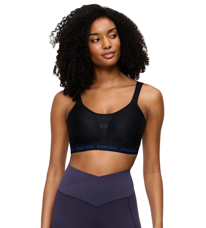 Triumph Women's Triaction Energy Lite P Ex Bra, Black, 32DD