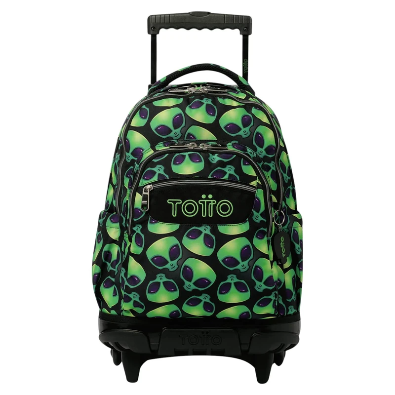 TOTTO Renglones Wheeled Backpack Unisex Children, Ali, 32 x 45.5 x 18 cm, Casual