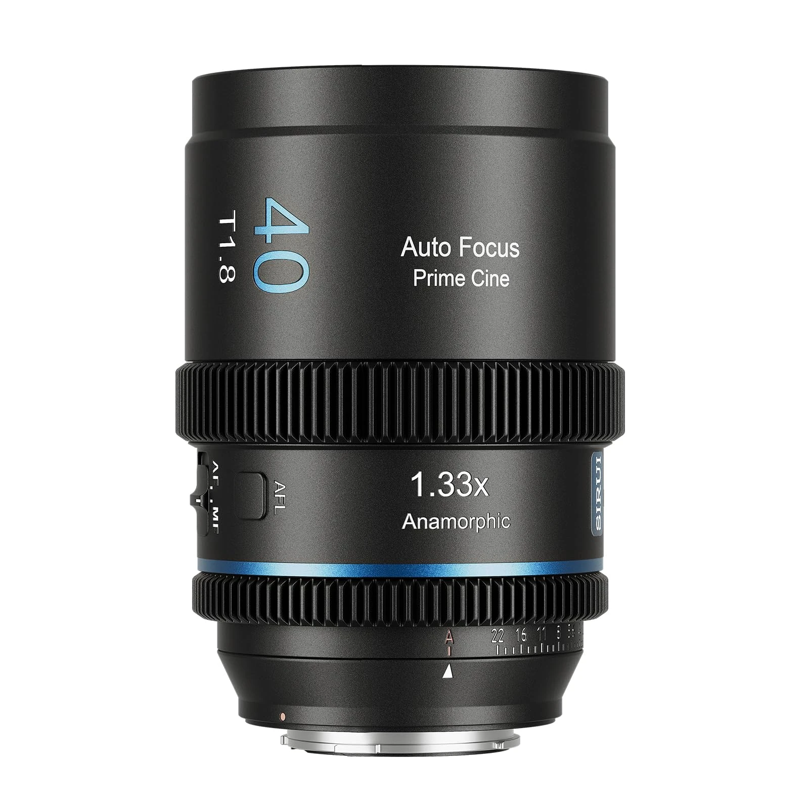SIRUI 40mm T1.8 1.33X Anamorphic Lens, S35 Format Autofocus Lens for MFT Mount Cameras, GH5, GH6, GH7, G9/G9M2, OM1, OM5, EM5 (M4/3 Mount, Neutral Flare)