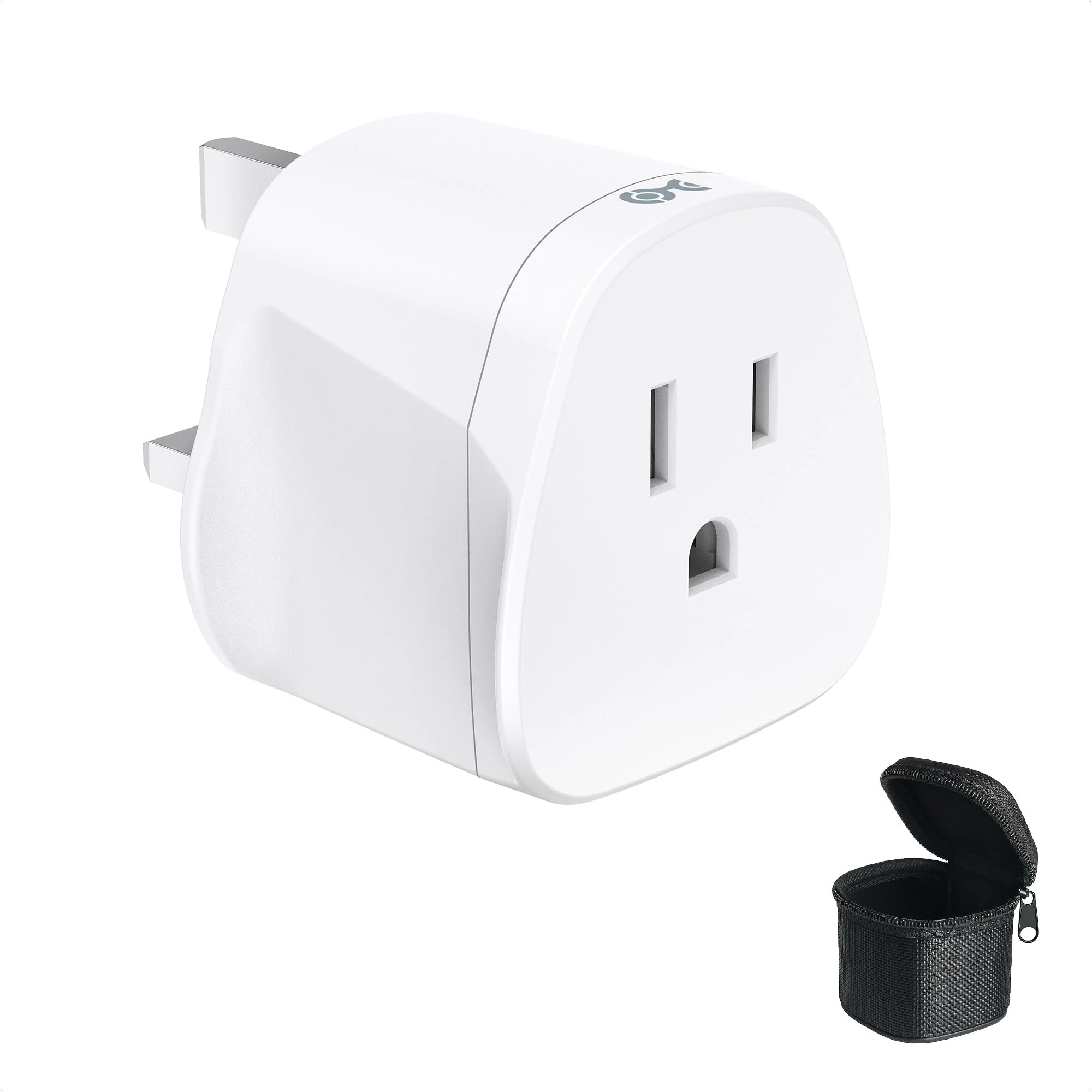 Cable Matters Type G Adapter for Travel, American to UK Plug Adapter Works in England/London/Ireland/Singapore/Dubai/Malta/Malaysia/Kenya/Hong Kong, CE & RoHS Certified