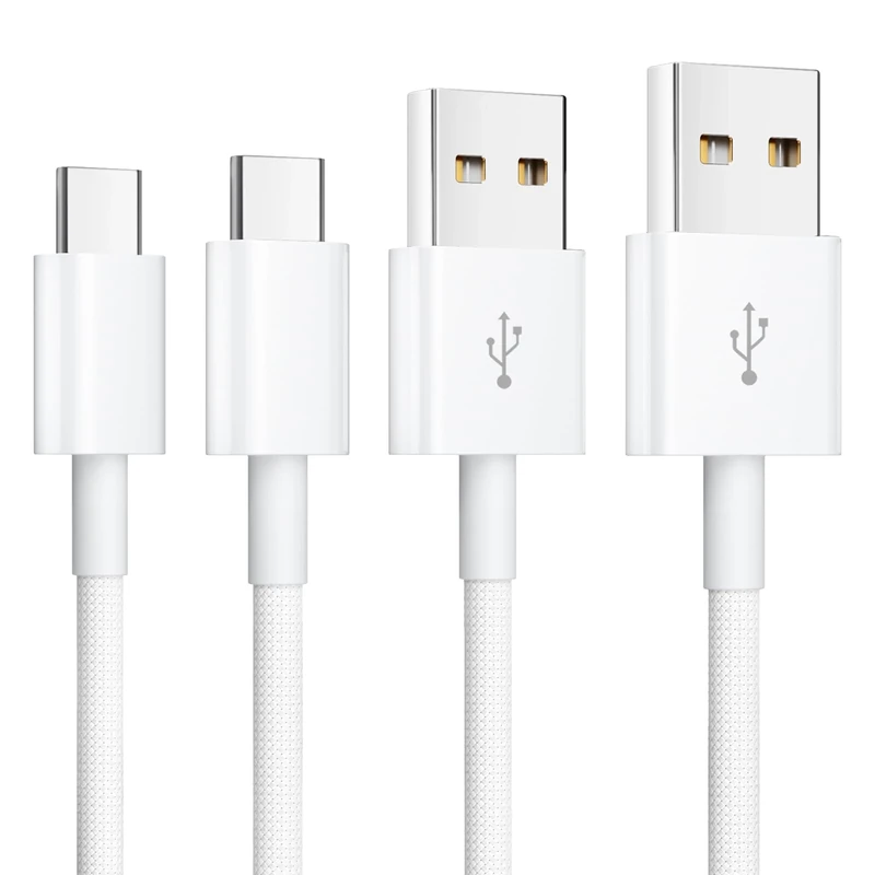 2Pack 1.8M IPhone 15/16/17 Charger Cable,USB A to USB C Charging Cable for iPhone 16/ 16E(SE4)/ 16 Pro Max/16 Plus, iPhone 15/15 Pro Max, AirPods , AirPods 4, Pro 12.9/11/Air USB C Charger power Cord