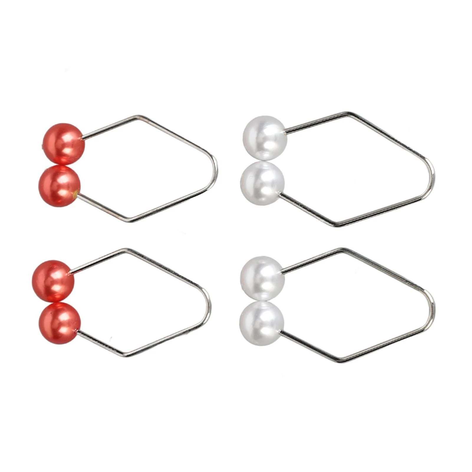 DIMPLE MAKER ENHANCED SMILE TRAINER TOOL FOR FACE CHEEK MUSCLE EXERCISE PORTABLE DESIGN (Red + White)