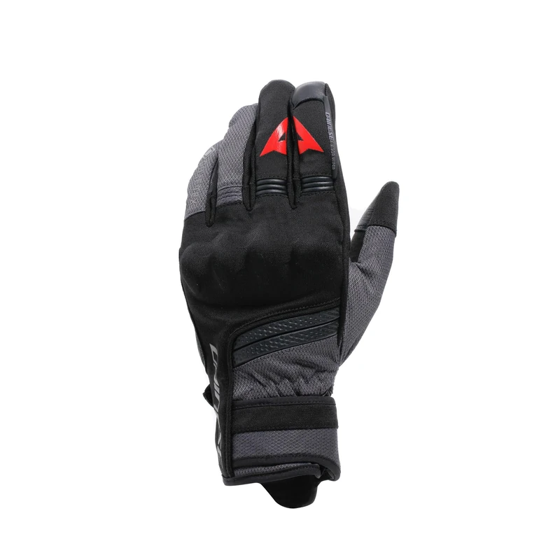 Dainese - Teyde Gore-Tex Gloves, Waterproof Motorcycle Gloves, Men, Black/Iron-Gate, XXXL