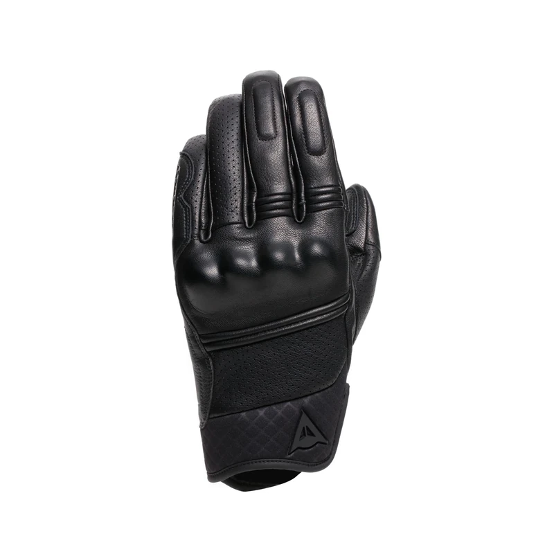 Dainese - Folgor Gloves Men's Leather Motorcycle Gloves, Black/Black, XS