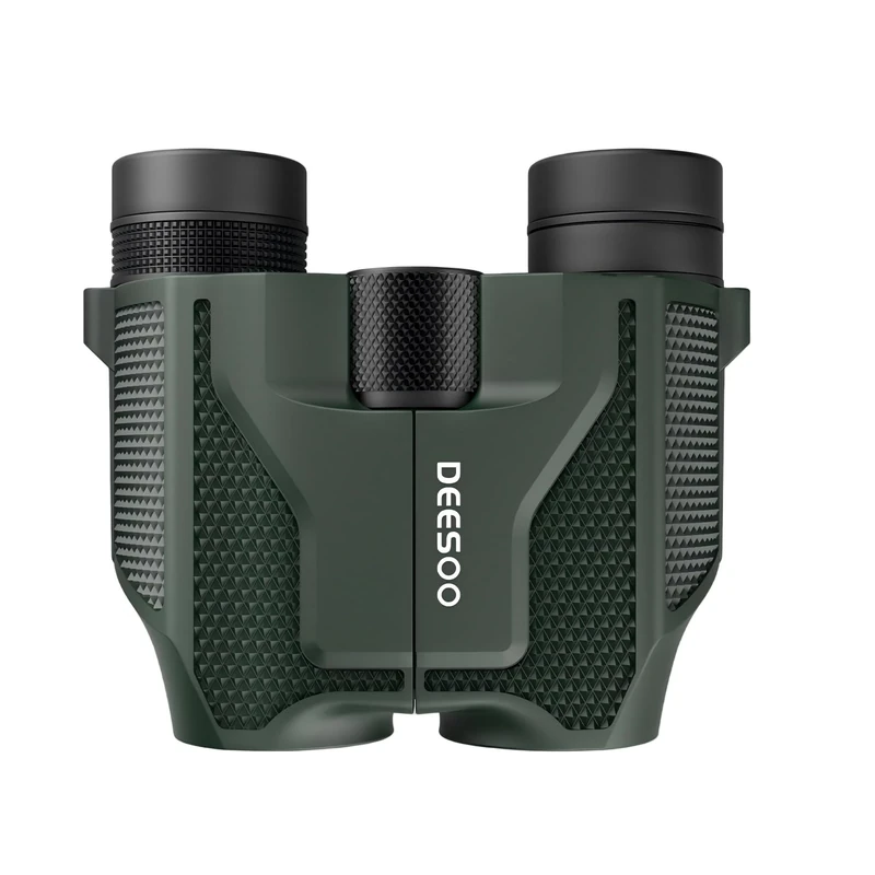 20x25 Compact Binoculars for Adults- High Powered BAK4 Prism FMC Lens - Deesoo Lightweight Binoculars Portable Optics with Clear Vision Easy Focus for Bird Watching, Travel, Concerts, Hiking