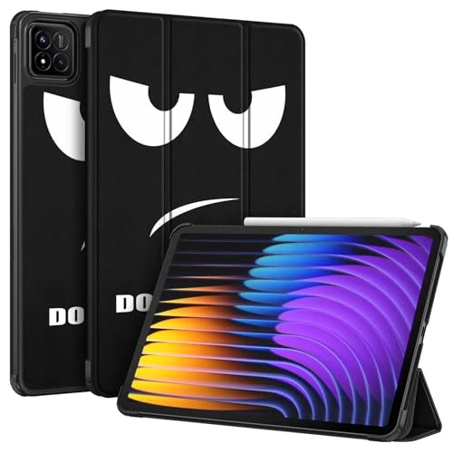 Fintie Case for Xiaomi Pad 7 / Pad 7 Pro 11.2 Inch 2024 - Ultra Thin Super Light Faux Leather Protective Cover with Auto Sleep/Wake Function (Don't Touch)