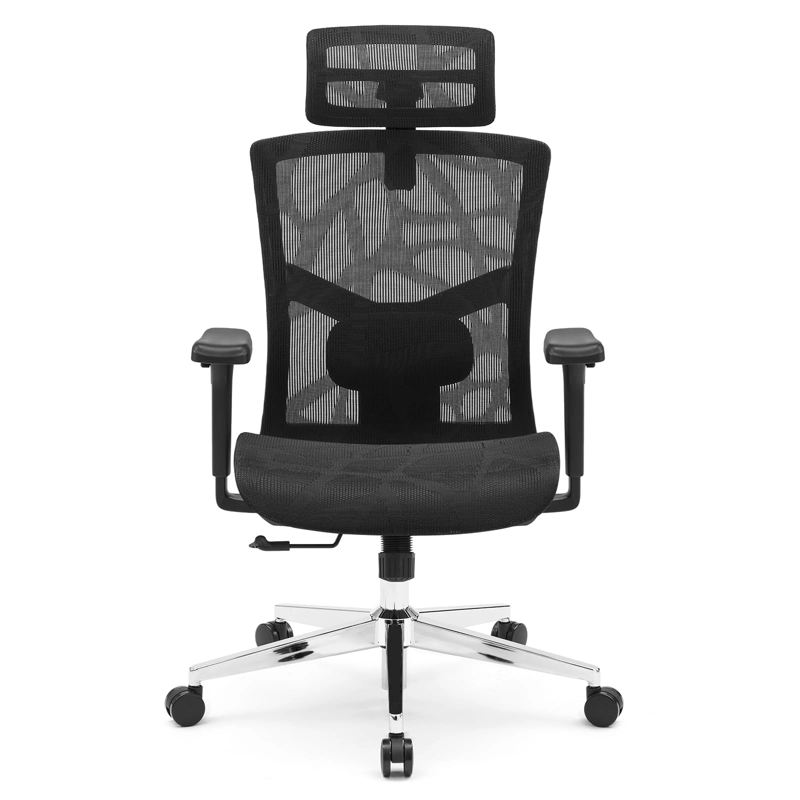 Magic Life Ergonomic Office Chair, Computer Desk Chair with Adjustable Headrest and Lumbar Support, High Back Mesh Swivel Chair for Home Office