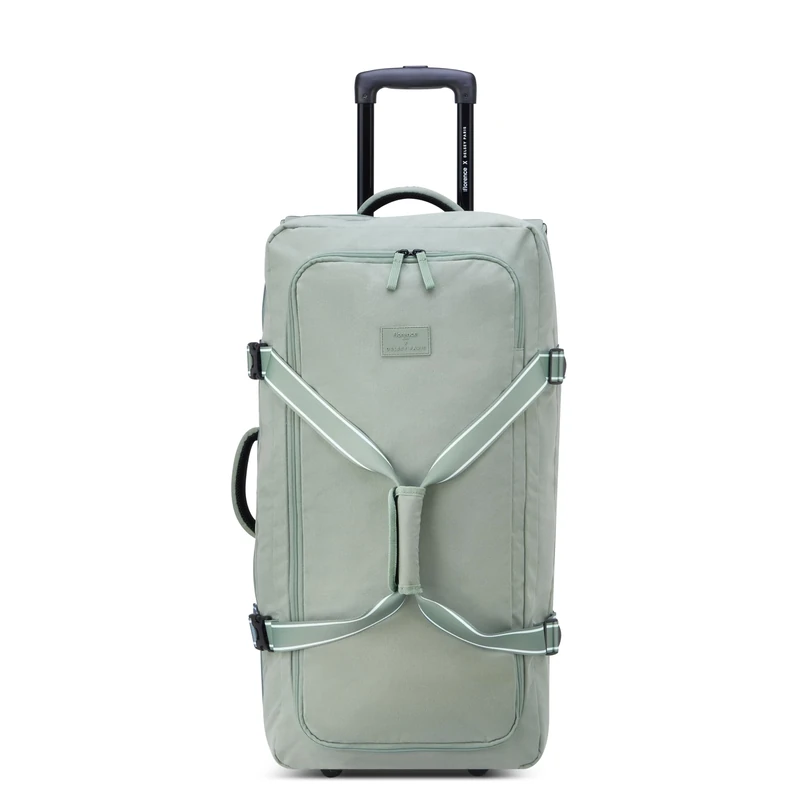 florence by mills Women's Two Wheel Rolling Travel Duffle Bag, Sage Green, 71.12 cm, On a Roll Two Wheel Rolling Travel Duffle Bag