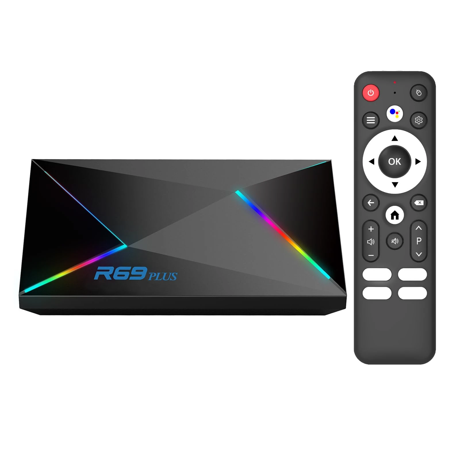 Android TV Box 14.0, 2025 Smart TV Box Android 14 with 4GB RAM 32GB ROM Octa-core 64-bit CPU 1000M Ethernet WIFI6 4K 8K HD Android TV Boxes Dual-WiFi 2.4G/5.8G Bluetooth 5.0 USB 3.0 3D H.265 R69 Plus