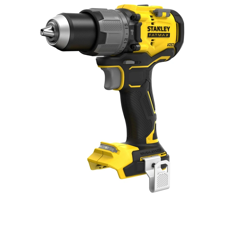 Stanley FATMAX 18V V20 Premium Brushless Hammer Drill Driver, Bare Unit, SFMCD726B-XJ