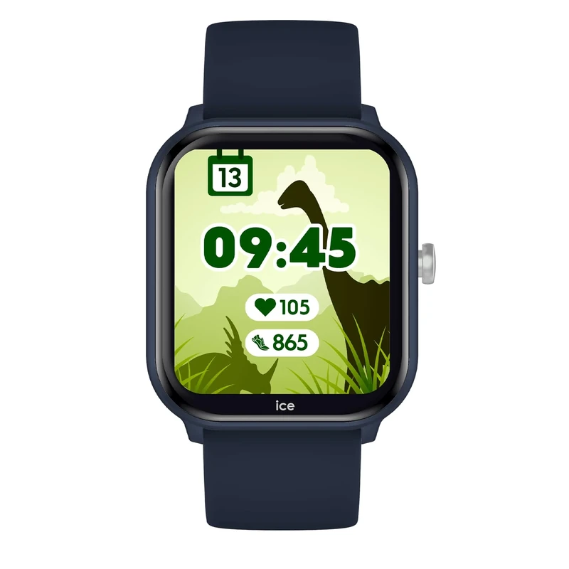 ICE-WATCH - ICE smart junior 3.0 Blue 1.75 AMOLED - Boy's wristwatch with silicon strap - 024295 (1.75 inches)