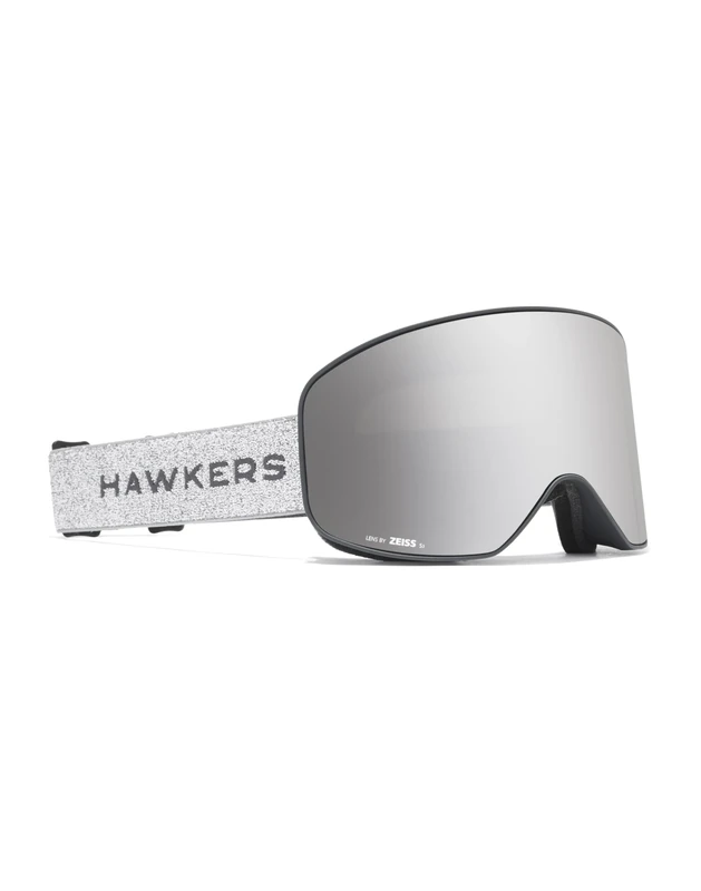 HAWKERS Ski Snowboard Goggles for Men and Women - Snow Goggles - Anthracite Silver
