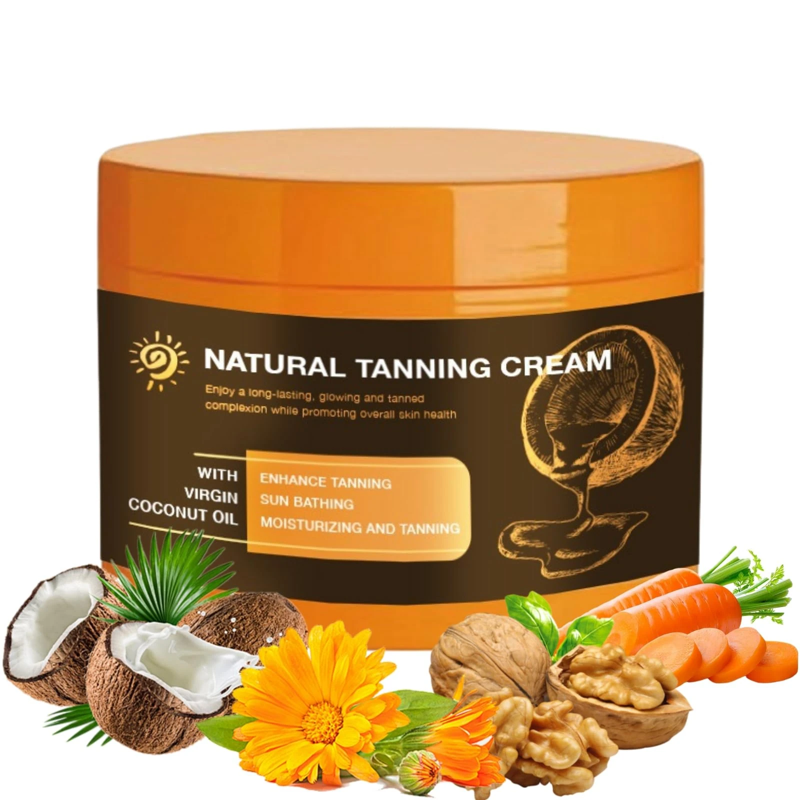 Natural Tanning Accelerator Cream,Intensive Tanning Gel,Tan Accelerator for Sunbed,Carroten Tanning Gel,Sunbed Cream,Go to Black Tanning Accelerator,Beaches and Cream Sunbed Creams