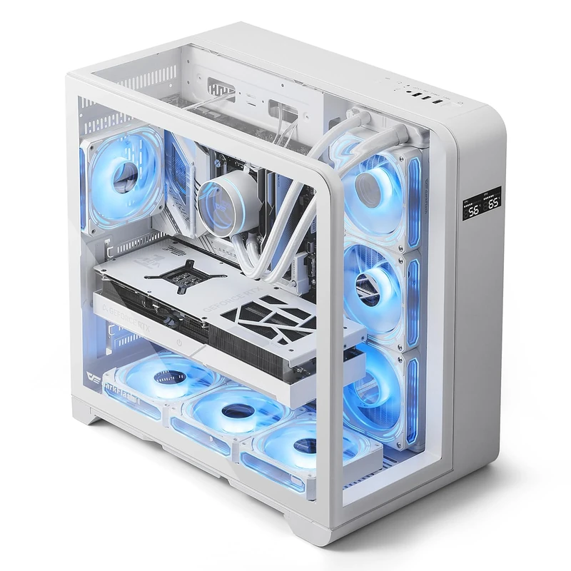 darkFlash L280 ATX PC CASE US Ver. - White