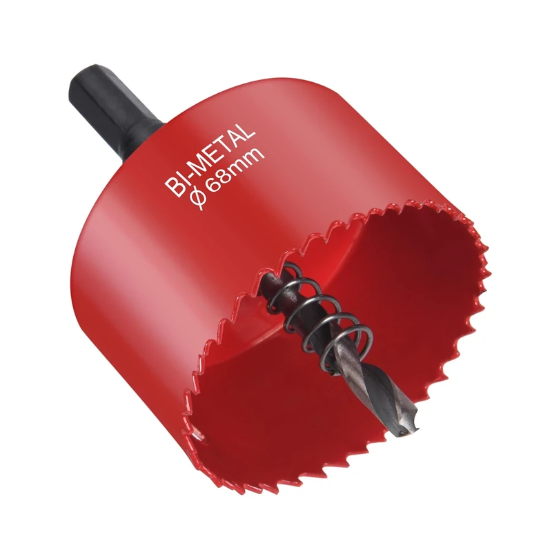 Flintronic Bi-Metal Hole Saw, 68mm Hole Saws Cutter, Smooth Fast Cutting metal Hole Cutter, HSS Bi-Metal Drill Bit for Wood, Plastic, Plywood, Drywall, Fiberglass, PVC Board