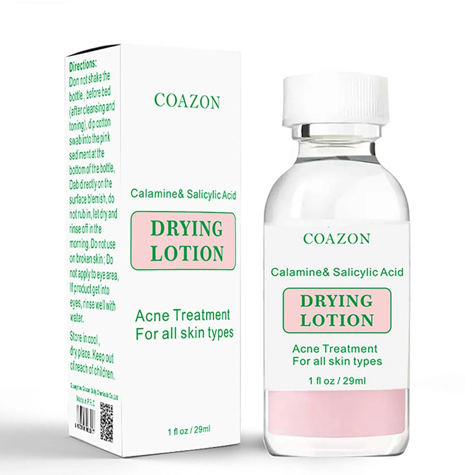 Anti Acne Face Serum - Salicylic Acid Drying Lotion - Overnight Acne Drying Lotion - Anti Acne Serum Dry Out Blemishes & Pimple Reduce Redness - Pimple Lotion - Spot Treatment for All Skin Types