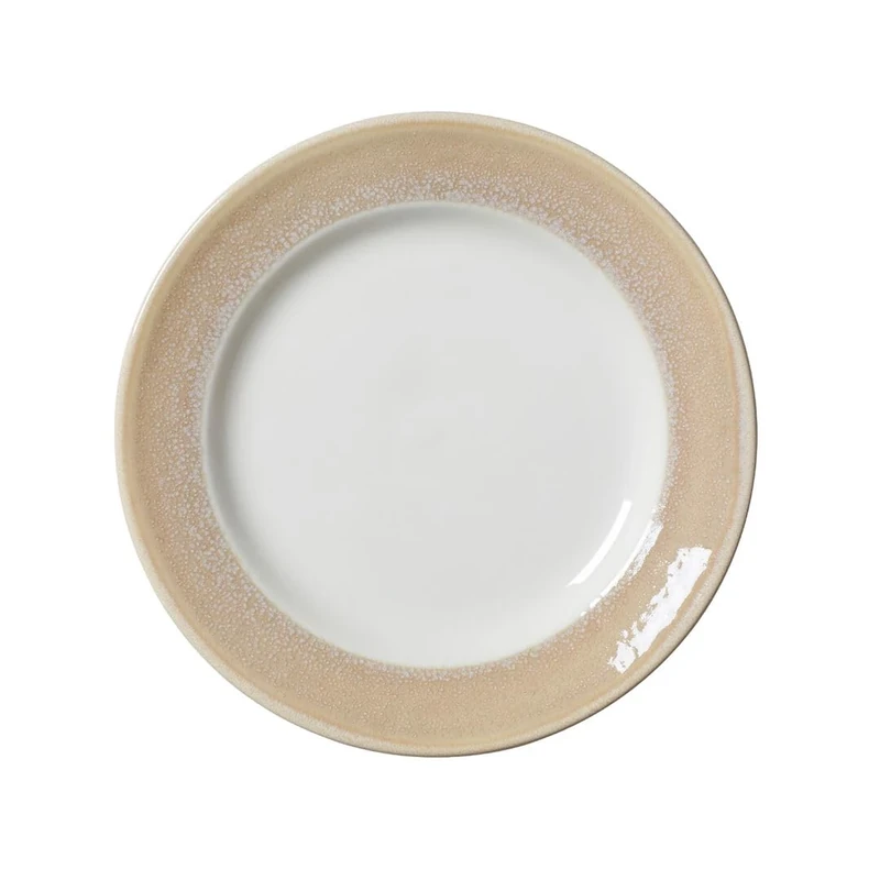 Steelite Revolution Edge Sandstone Harmony Plate 9inch - 23cm, Pack of 12