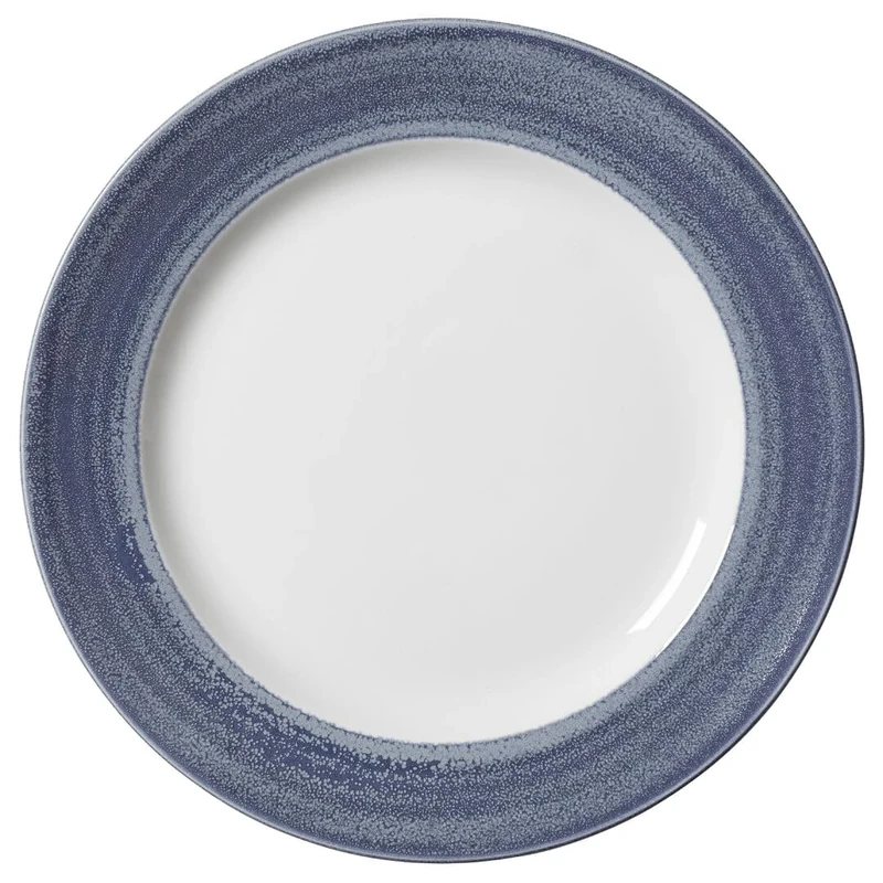 Steelite Revolution Edge Bluestone Harmony Plate 11.75inch - 30cm, Pack of 12