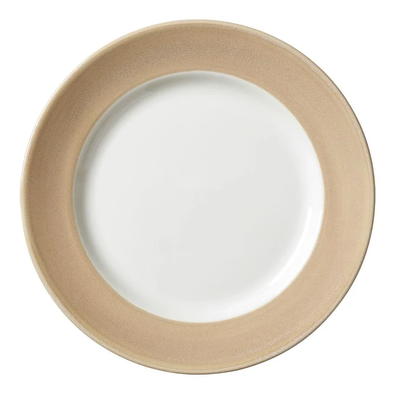 Steelite Revolution Edge Sandstone Harmony Plate 10.6inch - 27cm, Pack of 12