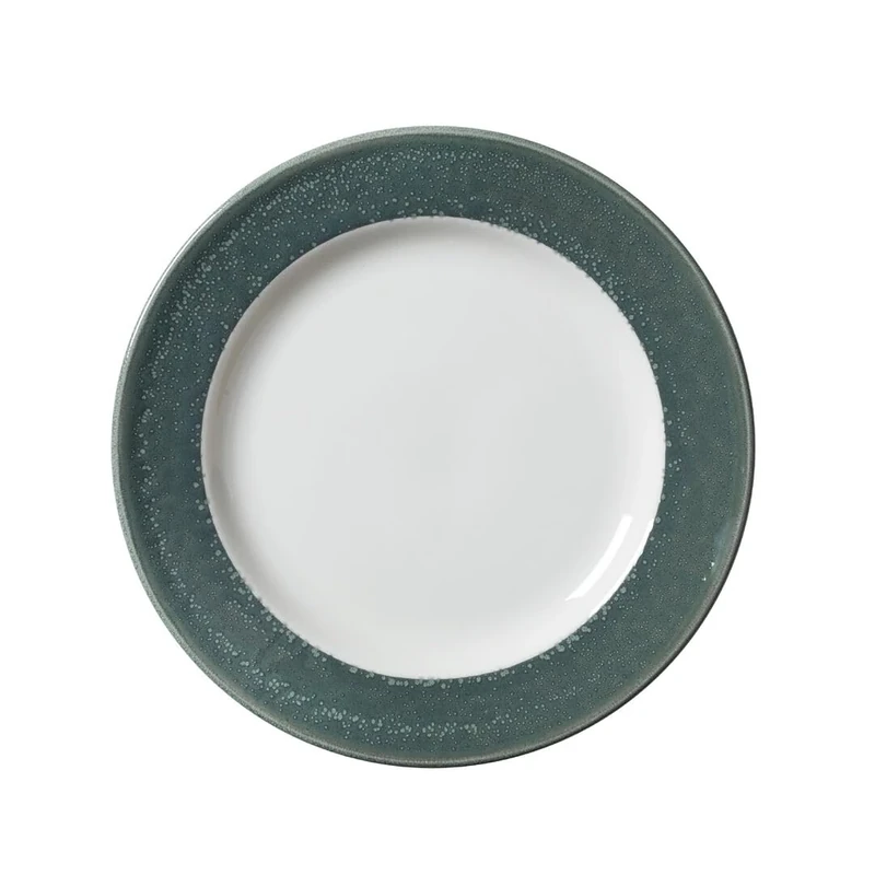 Steelite Revolution Edge Jade Harmony Plate 9inch - 23cm, Pack of 12