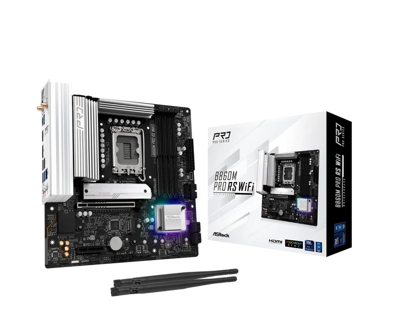 Card+M%C3% A8re+ASRock+B860M+Pro+Race+Sport+WiFi+%28Intel+LGA+1851%29+Micro+ATX