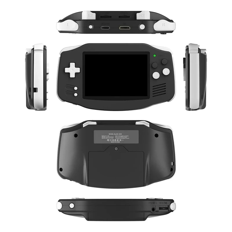 Anbernic RG 34XX Portable Game Console, 64GB Built-in with 5000+ Games, 3.4 Inch IPS Screen, 3500 mAh, Compatible with Retro Console, Wi-Fi Multiplayer and HD TV Out.