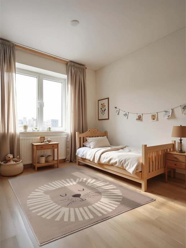 Hanse Home Lion Children's Rug - 120 x 170 cm Safari Play Mat