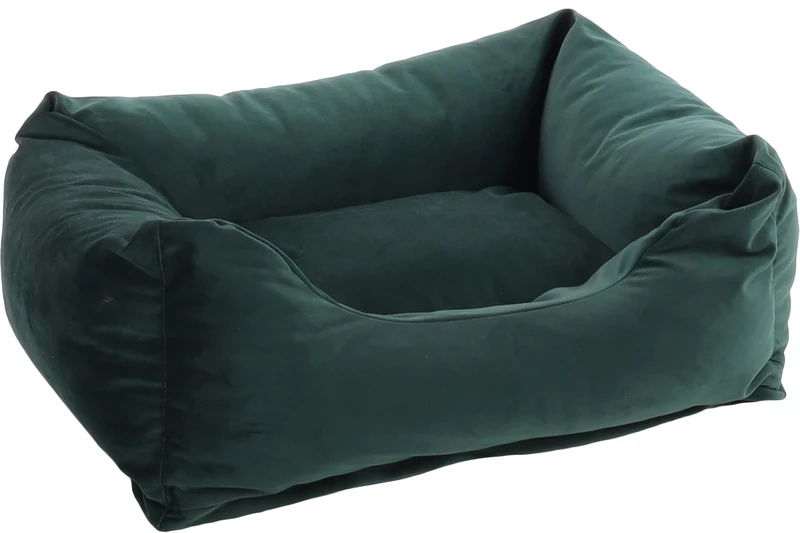 Flamingo Basket Elena Rectangle Green 65x50x20cm