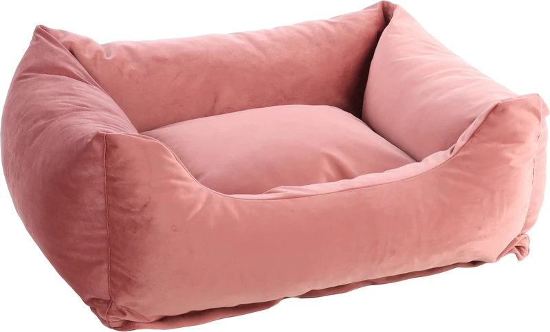 Flamingo Basket Elena Rectangle Antique pink 80x67x22cm