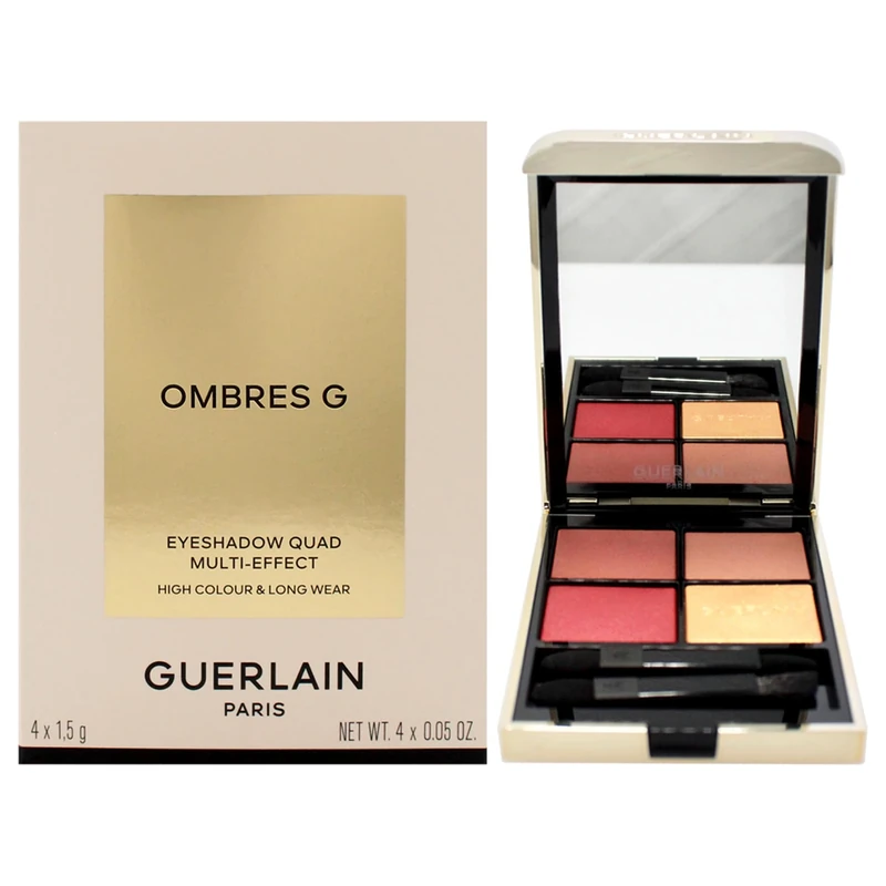 Ombres G Eyeshadow Quad - 214 Exotic Orchid by Guerlain for Women - 0.2 oz Eye Shadow