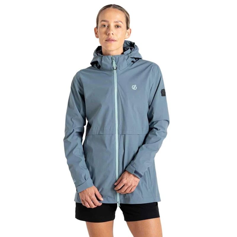 Dare2b Womens Switch Up Ii Waterproof Jacket, Grey, 10 EU