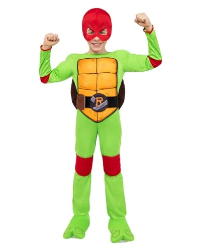 Funidelia | Teenage Mutant Ninja Turtles costume for kids - Ninja Turtles & Cartoons - Costume for kids and fun accessories for parties, carnival and Halloween