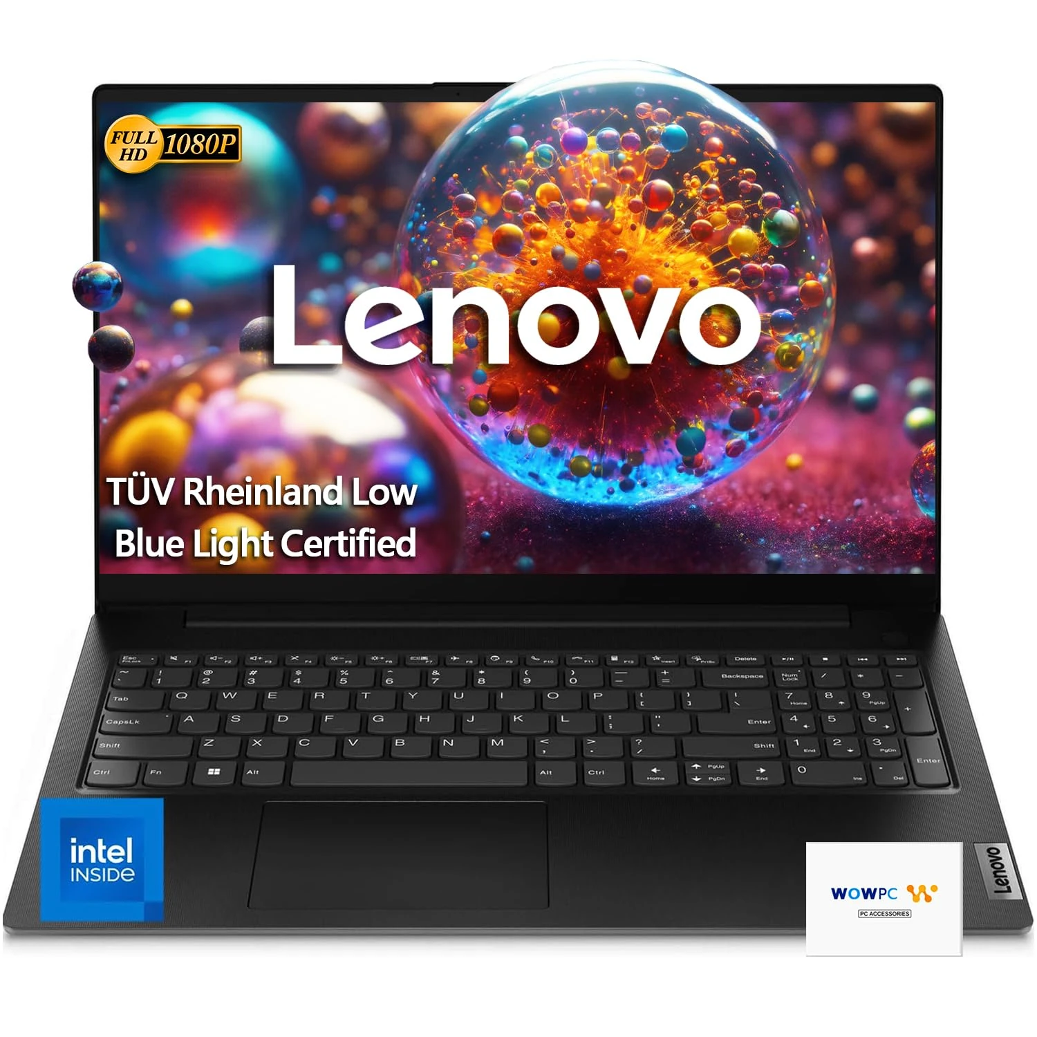 Lenovo V15 Laptop | 32GB RAM | 2TB PCIe SSD | Intel Celeron N4500 Processor | Intel UHD Graphics | 15.6" FHD 1080p Anti-Glare Display | Ethernet Port RJ-45 | Windows 11 Pro | WOWPC Recovery USB