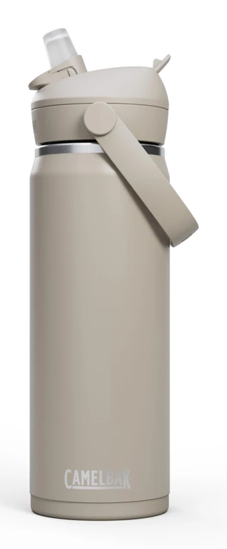 CamelBak Thrive Flip Straw Insulated Stainless Steel Water Bottle Stone, 20oz