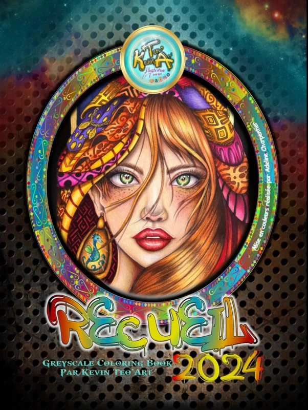 Recueil 2024: Greyscale Coloring Book