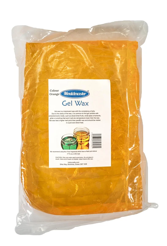 Mouldmaster Gel Wax, Orange, 5kg