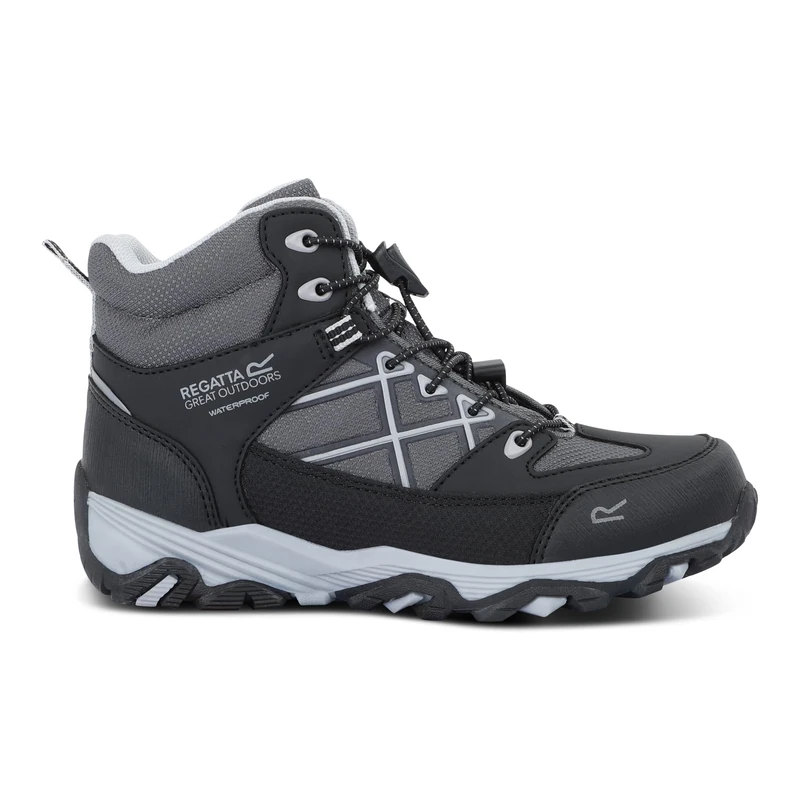 Regatta Kids Samaris Waterproof Walking Hiking Boots with Hardwearing Treads - Perfect for Outdoors